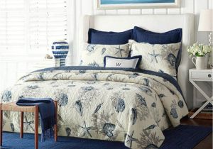 What is the Difference Between A Coverlet Quilt and Bedspread Nautical Queen Quilt Set 1 Reversible Bedspread and 2 Pillowcases