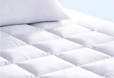 What is the Difference Between Down and Down Alternative Pillow Pure Brands Mattress topper and Mattress Pad Protector In One