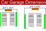 What is the Size Of A Two Car Garage Ideal 2 Car Garage Dimensions Youtube