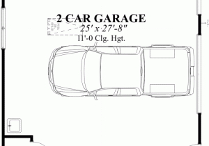 What is the Size Of A Two Car Garage Two Car Garage Size Smalltowndjs Com