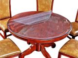 What Size Rug Do You Need for A 60 Inch Round Table Amazon Com Round Table Protector Furniture Clear Plastic Protector