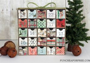 Where to Buy Unfinished Wooden Advent Calendar Diy Advent Calendar All You Need is Scrapbook Paper Fun Cheap