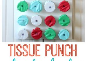Where to Buy Unfinished Wooden Advent Calendar Diy Advent Calendar Made From Cups and Tissue Paper Holiday