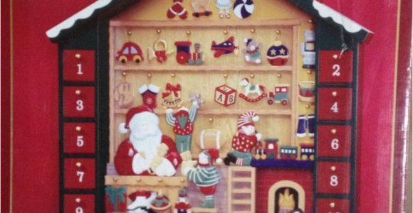 Where to Buy Unfinished Wooden Advent Calendar Rare Kirkland Signature Santa S Workshop Wooden Advent Calendar W