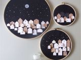 Where to Buy Unfinished Wooden Advent Calendar these Tiny Wooden Houses are Carved From Balsa Wood and Handpainted