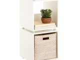 White Cube Storage Near Me Small White Vario Stackable Cubby Shelf the Container Store