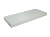 White Floating Shelves Lowes Shop Federal Brace Floating Shelf Kit 2 75 In X 24 In X 10