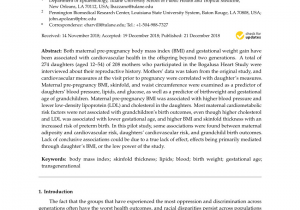 White Light Night Baton Rouge November 2019 Pdf Cardiovascular Mortality In Relation to Birth Weight Of