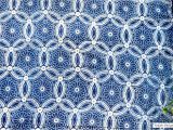 White Mudcloth Fabric by the Yard Moroccan Design Indigo Fabric Mudcloth Block Print Fabric by Etsy