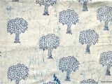 White Mudcloth Fabric by the Yard Mudcloth Fabric by the Yard Tree Design White Indigo Fabric Mudcloth