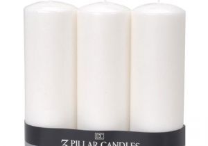 White Pillar Candles Bulk Cheap White Unscented Pillar Candles 3 X 8 3 Per Pack D1162 92 3×8