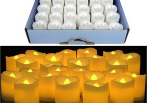 White Pillar Candles In Bulk Cheap Yellow Led Flameless Candle Lamp Votive Bars Holiday Wedding Battery