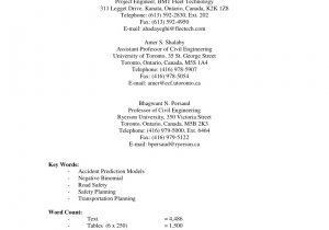Wilkes County Accident Reports Pdf Characteristics and Estimation Of Traffic Accident Counts Using