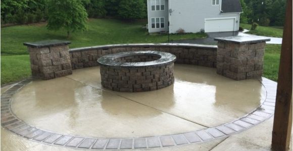 Will A Fire Pit Damage Concrete Concrete Fire Pit Exploding Outdoor Goods