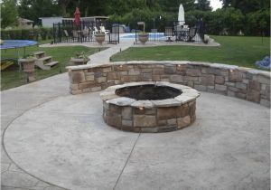 Will A Fire Pit Damage Concrete Fire Pit On Concrete Slab Concrete Fire Pit and the