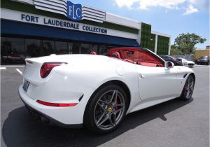 Window Tinting Pompano Beach Florida 2017 Used Ferrari California T Convertible with Handling Speciale