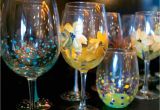 Wine and Paint Columbus Glassware Painting Studio 614