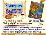 Wine and Paint San Antonio Grand Opening Quot Rainy Night Quot Public San Antonio Tx byob