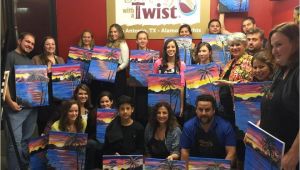 Wine and Paint San Antonio Painting with A Twist San Antonio Texas Tx