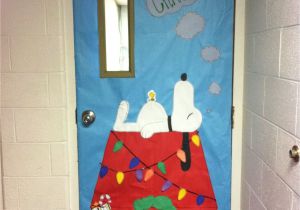Winter Door Decorating Ideas for School Peanut Christmas Classroom Door Decoration by Mrs Smith Whca