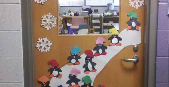 Winter Door Decorations for Classroom Door Decoration Winter First Grade Pinterest Przedszkole