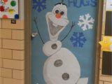 Winter Door Decorations for Classroom Door Winter Door Decoration I Love Olaf Kindergarten Pinterest