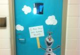 Winter Door Decorations for Classroom Frozen Olaf Bulletin Board Door Count Down to Summer Break I Have