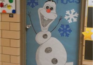 Winter Door Decorations for Classroom Winter Door Decoration I Love Olaf Kindergarten Pinterest
