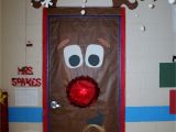 Winter Door Decorations for Elementary School Fouke Kindergarten Rudolph Classroom Door Work Chris
