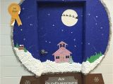 Winter Door Decorations for Elementary School Snow Globe Classroom Door Decoration Idea Crafts Chris