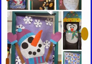 Winter Door Decorations for Elementary School Winter themed Decorated Classroom Doors Inspiration for Education