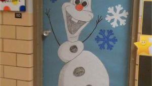 Winter Door Decorations for School Winter Door Decoration I Love Olaf Kindergarten Pinterest