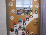 Winter Door Ideas for School Door Decoration Winter First Grade Pinterest Przedszkole