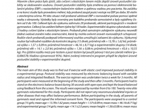 Wobble Chair for Spondylolisthesis Pdf the Effects Of Stability Ball Training On Spinal Stability In