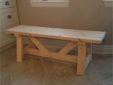 Wood Trestle Table Base Kits Farmhouse Bench In 1 Day Do It Yourself Home Projects From Ana