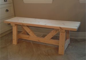 Wood Trestle Table Base Kits Farmhouse Bench In 1 Day Do It Yourself Home Projects From Ana