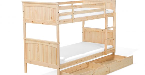 Wooden Bunk Bed assembly Instructions Pdf Bunk Bed Light Pine Wood Radon Beliani Pl