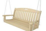 Wooden Porch Swing Home Depot Leisure Season Wooden Patio Swing Seater with Canopy