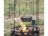 Wrought Iron Campfire Cooking Equipment Guide Gear Campfire Cook Set 126555 Cookware