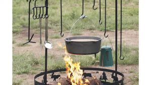 Wrought Iron Campfire Cooking Equipment Guide Gear Campfire Cook Set 126555 Cookware