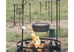 Wrought Iron Campfire Cooking Equipment Guide Gear Campfire Cook Set 126555 Cookware