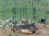 Wrought Iron Campfire Cooking Equipment Items Similar to Deluxe Adjustable Camp Fire Grill On Etsy