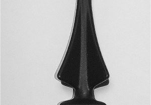 Wrought Iron Fence Caps Plastic 25 Each 1 2 Inch Black Plastic Finial tops for Wrought