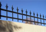 Wrought Iron Fence toppers Decorative Wrought Iron Fencing Examples Sun King Fencing