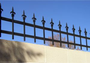 Wrought Iron Fence toppers Decorative Wrought Iron Fencing Examples Sun King Fencing