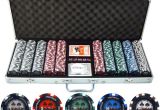 Wsop Clay Poker Chip Sets 500pc Pro Poker 13 5g Clay Composite Poker Chip Set with