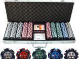 Wsop Clay Poker Chip Sets 500pc Pro Poker 13 5g Clay Composite Poker Chip Set with