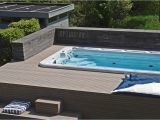 Yard Guard Pool Cover Swim Spa Mit Einer Pool Whirlpoolzone