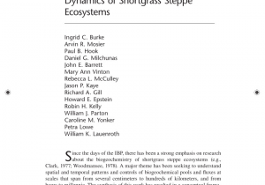 Yonkers Recycling Schedule 2019 Pdf soil organic Matter and Nutrient Dynamics Of Shortgrass Steppe