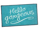 You Better Have Tacos Doormat Amazon Com Hello Gorgeous Welcome Door Mat Teal 2×3 Garden